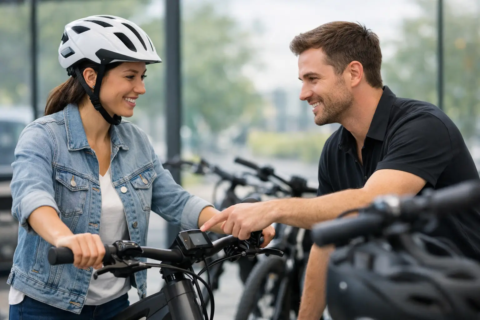 Como funciona test drive de bike elétrica