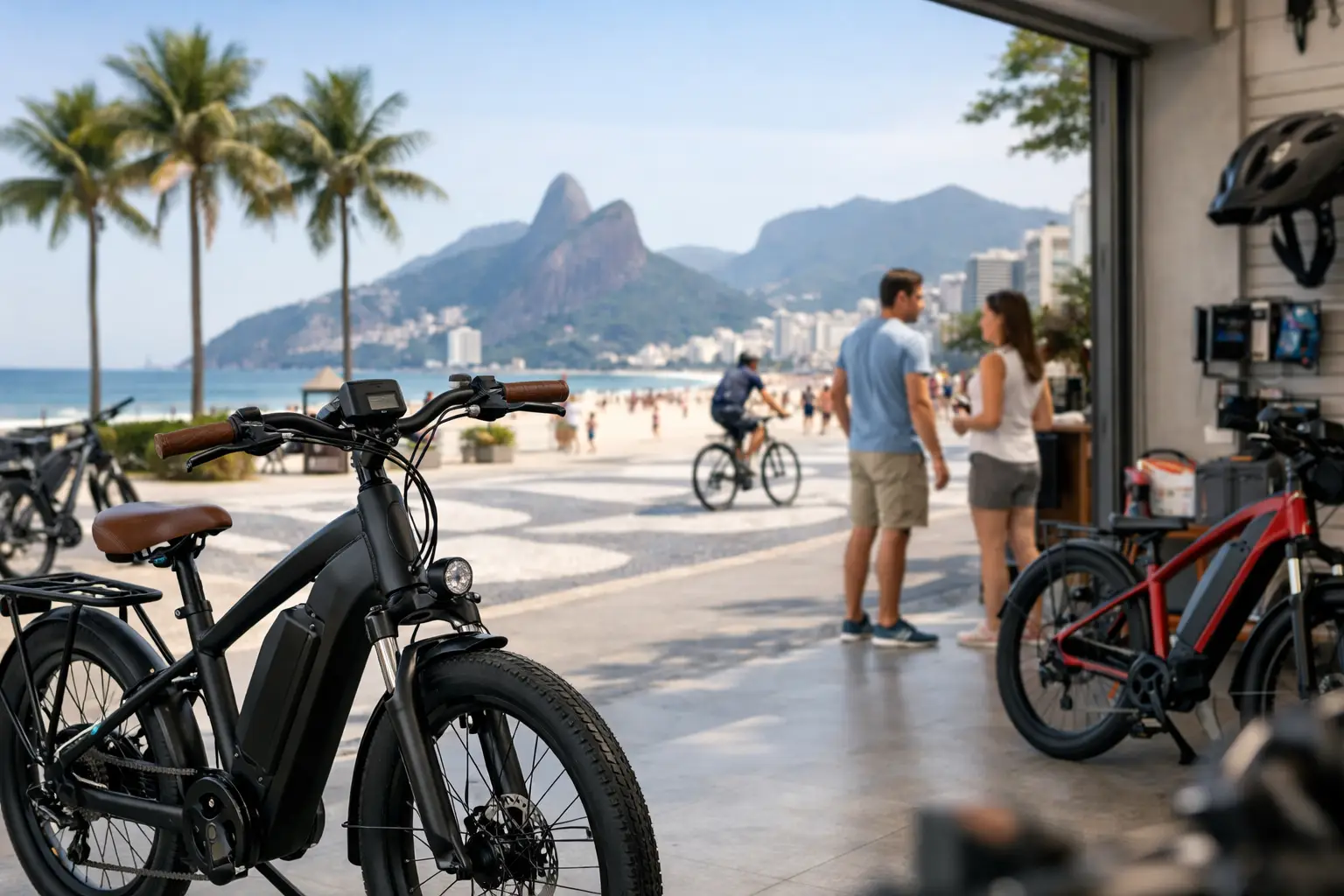 Loja de bicicleta elétrica em Copacabana para sua rotina