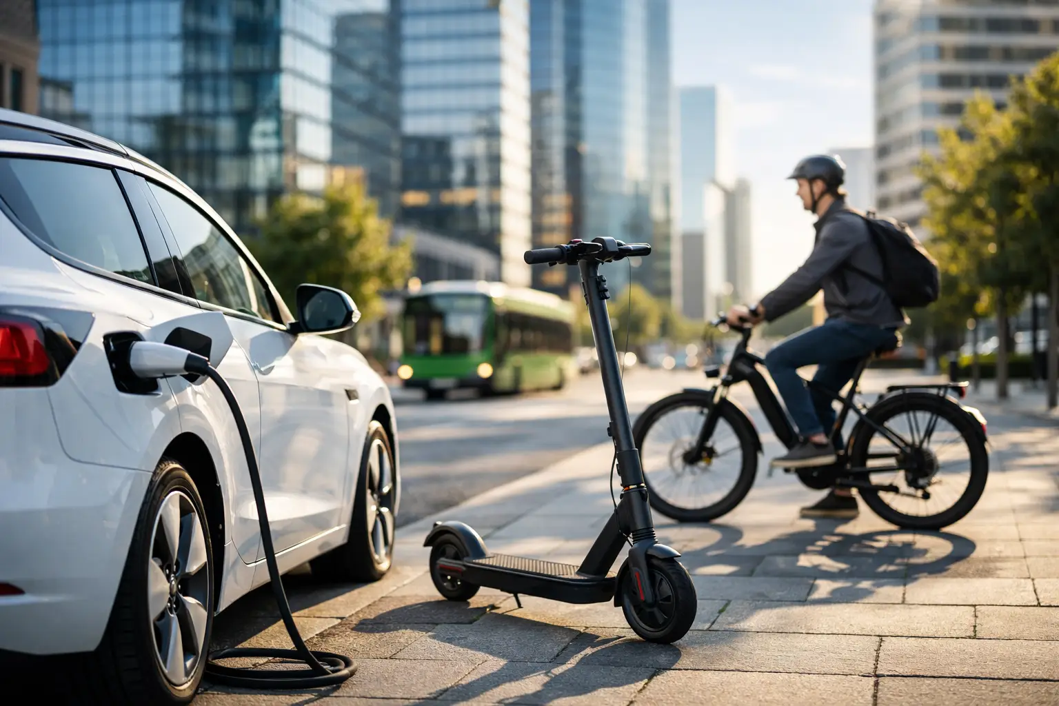 Mobilidade elétrica urbana: vantagens reais