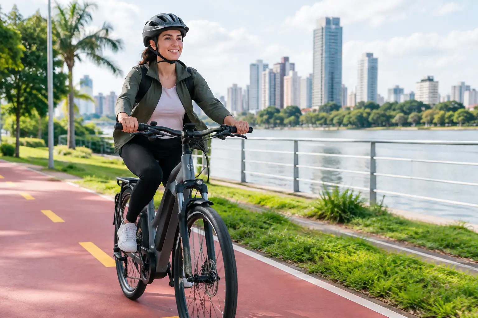 Como pedalar bicicleta elétrica nas ciclovias