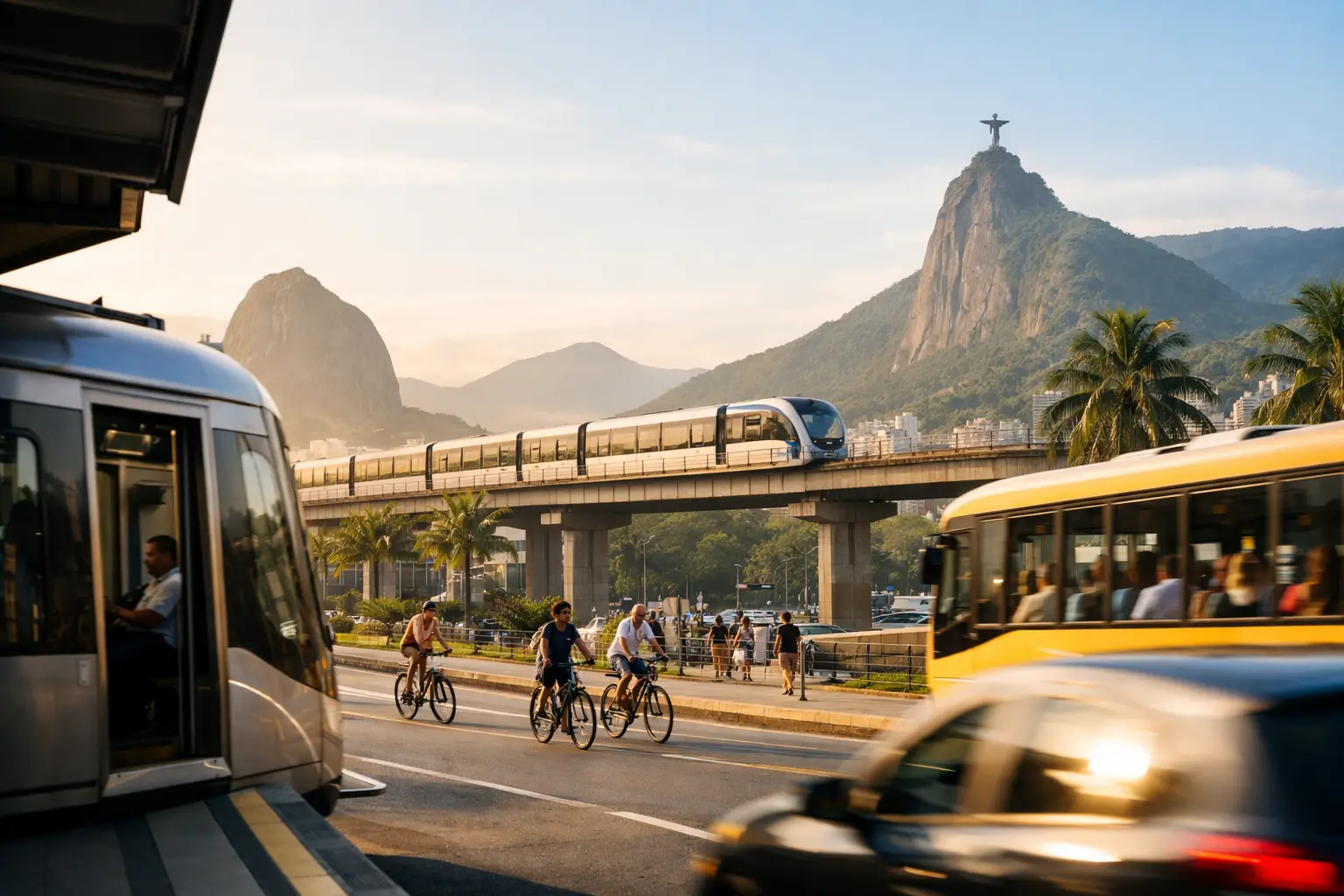 Mobilidade urbana no Rio: mais tempo no seu dia