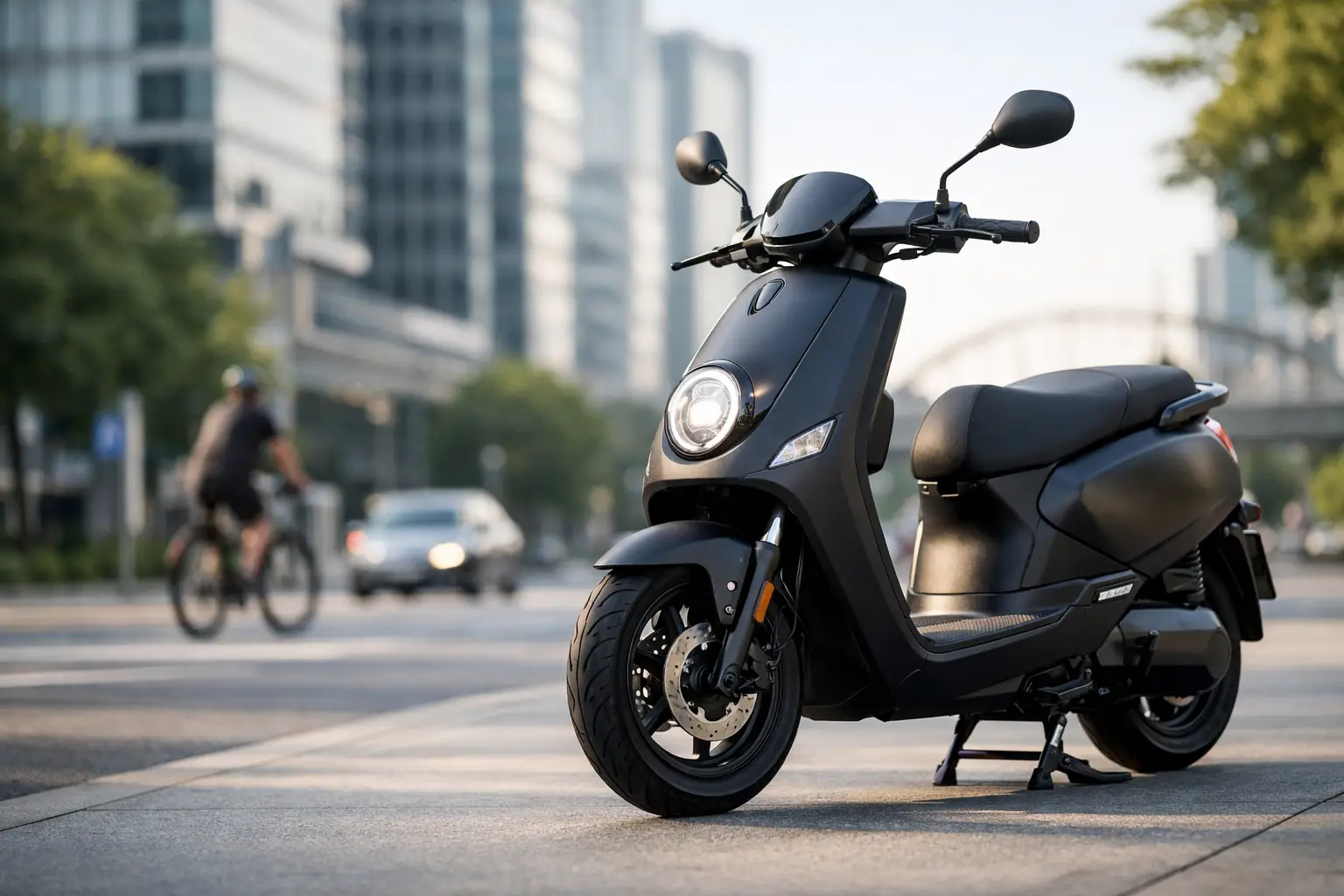 Qual a potência ideal da scooter elétrica urbana?